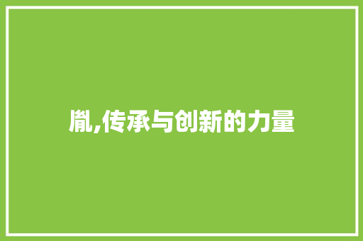 胤,传承与创新的力量 古代典籍