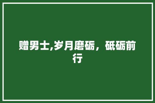 赠男士,岁月磨砺，砥砺前行 反义词汇